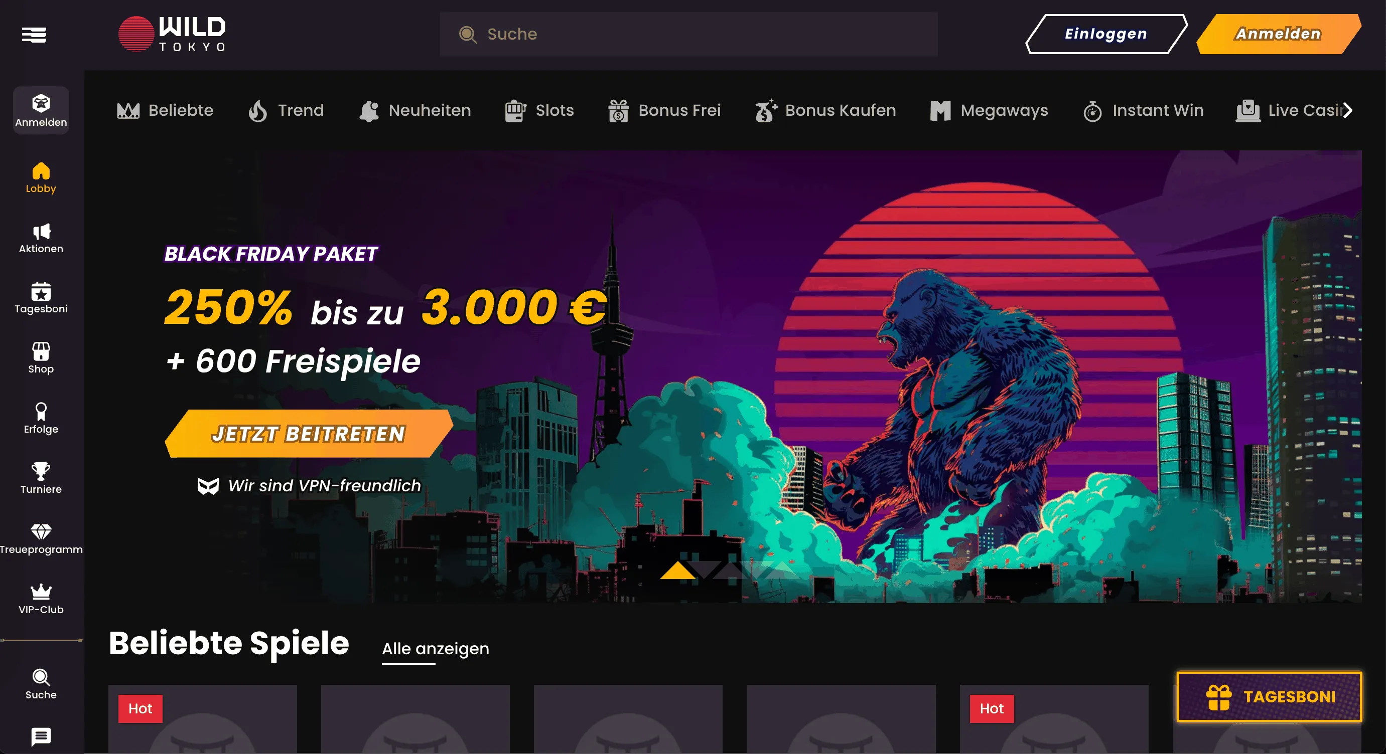 Wild Tokyo Casino Website Wild Tokyo Casino Homepage